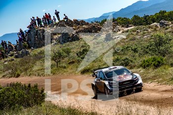 2018-06-10 - Sebastien Ogier e il navigatore Julien Ingrassia su Ford Fiesta WRC alla PS12 - RALLY ITALIA SARDEGNA WRC - RALLY - MOTORS